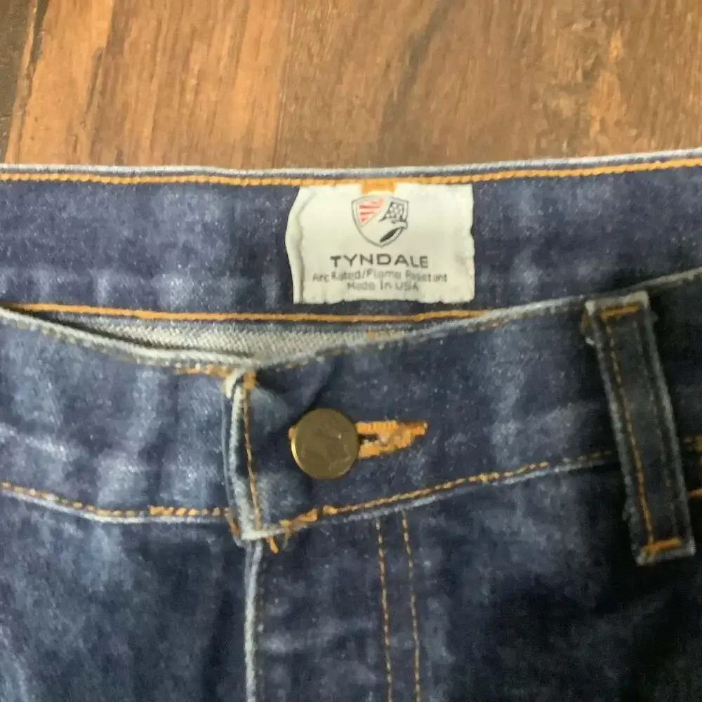 Tyndale FR Flame Resistant Arc Rated Work Jeans Made In USA 36x36